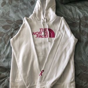 North Face breast cancer awareness sweatshirt